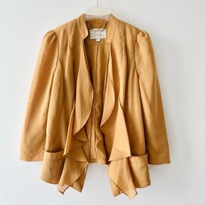 Chic shiffon like material blazer（euro size for 170/S）